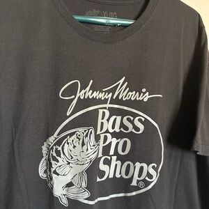 Bass Pro Shops Black Graphic Tee XL